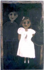 Untitled, from the series Mira A and Mira B, 1992–1994, oil on canvas, 110x80 cm. Private collection, Chicago.