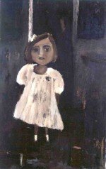 Untitled, from the series Mira A and Mira B, 1992–1994, oil on canvas, 90x60 cm. Private collection, Chicago.