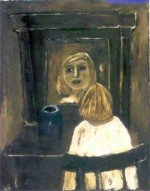 Untitled, from the series Mira A and Mira B, 1992–1994, oil on canvas, 90x60 cm. Private collection, Chicago.